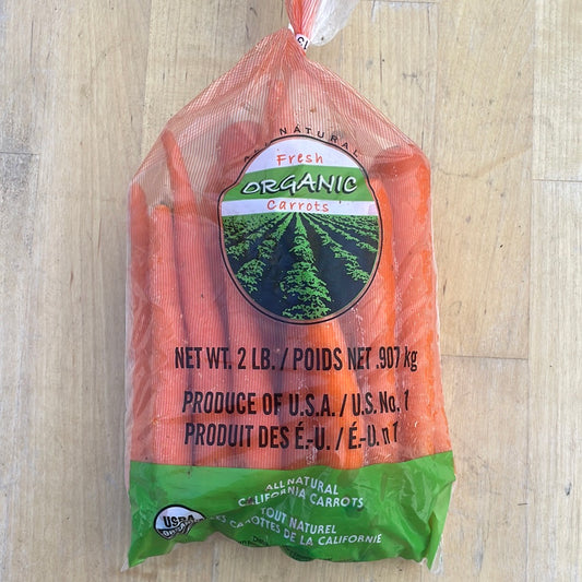 Carrots (2lbs)- Certified Organic