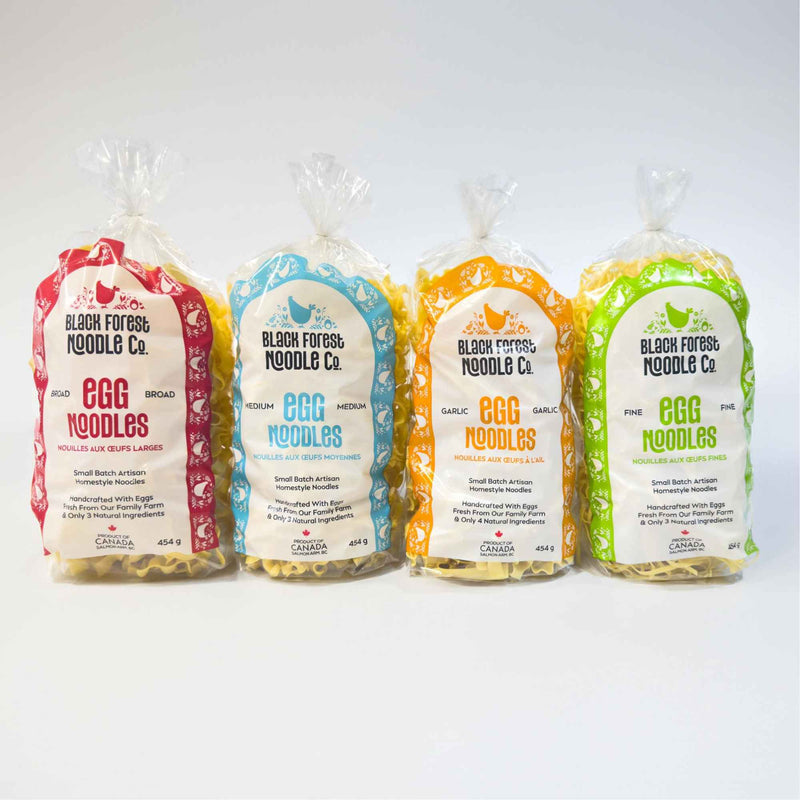 Black Forest Noodle Co farm in Salmon Arm, BC