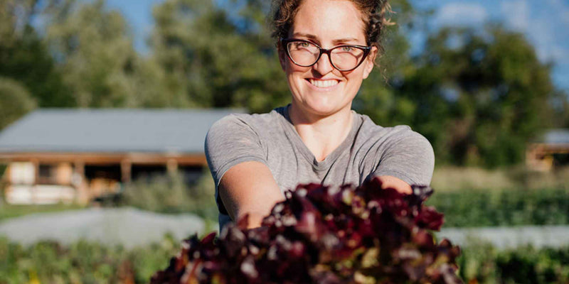 Shuswap Organics farm in Grindrod, BC